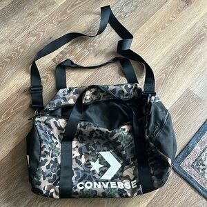 Converse Camo Duffel Bag
